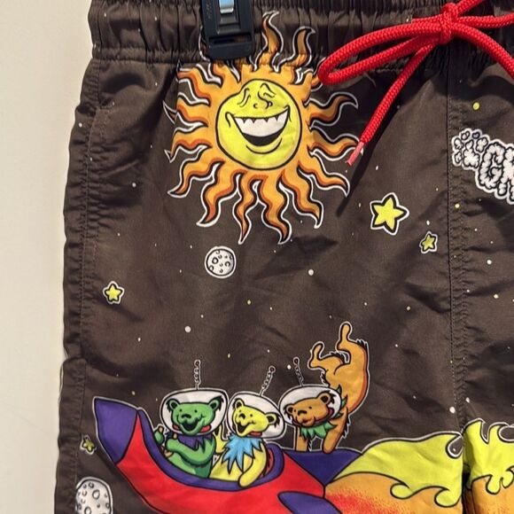 Mens Grateful Dead Ripple Junction
Mens S Drawstring Elastic Waist
Swim Shorts - Picture 4 of 10
